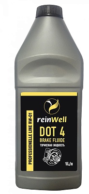 3205 ReinWell Тормозная жидкость DOT 4 (1л)